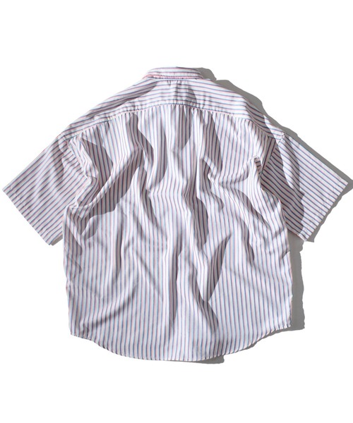 ALDIES(アールディーズ)の「Stripe Shirts / ストライプシャツ(シャツ/ブラウス・メンズ・イエロー/ピンク/バーガンディー・MEDIUM/LARGE)」の11枚目の写真