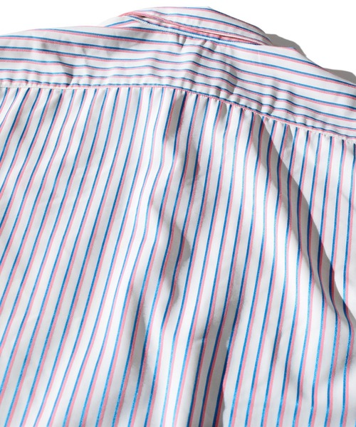 ALDIES(アールディーズ)の「Stripe Shirts / ストライプシャツ(シャツ/ブラウス・メンズ・イエロー/ピンク/バーガンディー・MEDIUM/LARGE)」の13枚目の写真