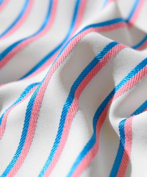 ALDIES(アールディーズ)の「Stripe Shirts / ストライプシャツ(シャツ/ブラウス・メンズ・イエロー/ピンク/バーガンディー・MEDIUM/LARGE)」の15枚目の写真