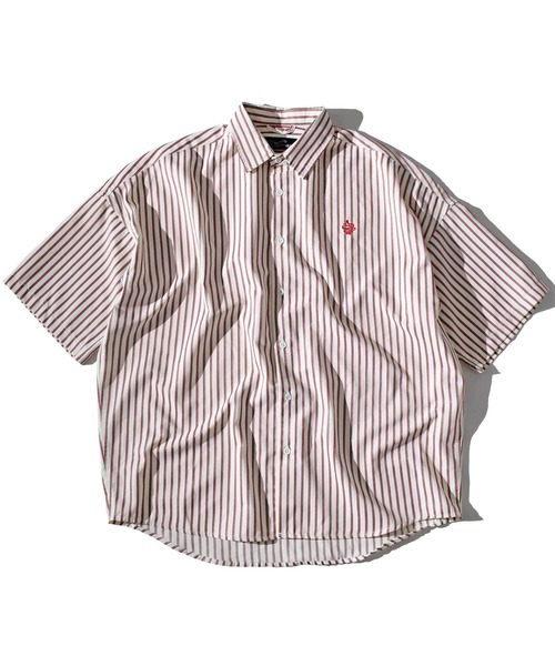 ALDIES(アールディーズ)の「Stripe Shirts / ストライプシャツ(シャツ/ブラウス・メンズ・イエロー/ピンク/バーガンディー・MEDIUM/LARGE)」の16枚目の写真
