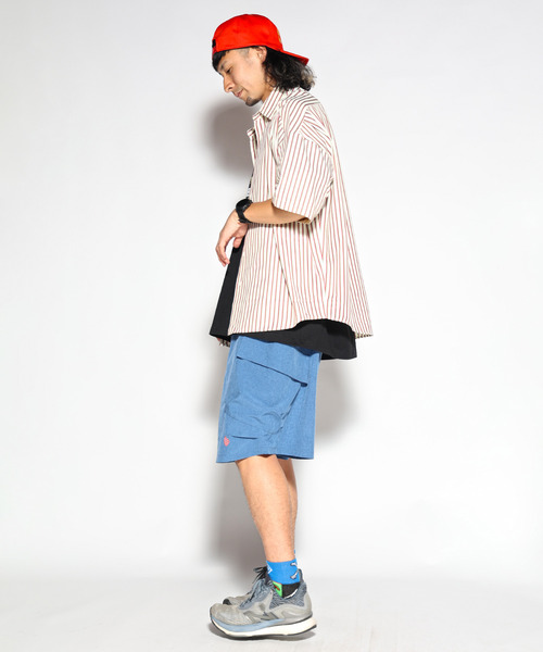 ALDIES(アールディーズ)の「Stripe Shirts / ストライプシャツ(シャツ/ブラウス・メンズ・イエロー/ピンク/バーガンディー・MEDIUM/LARGE)」の22枚目の写真