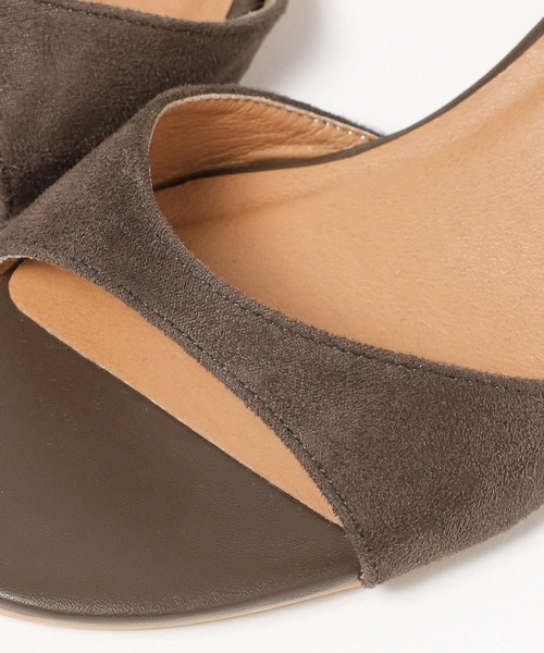 BAYFLOW（ベイフロー）の「[片手で簡単着脱可♪]スエードアンクルストラップサンダル（サンダル・レディース・レッド/ブラック/ブラウン・MEDIUM/LARGE）」の22枚目の写真