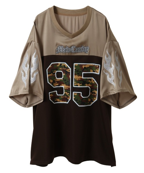 Candy Stripper（キャンディストリッパー）の「PEPEFLAGE NUMBERING トップス（Tシャツ/カットソー・レディース・ブラック/ピンク/ブラウン・FREE）」の19枚目の写真