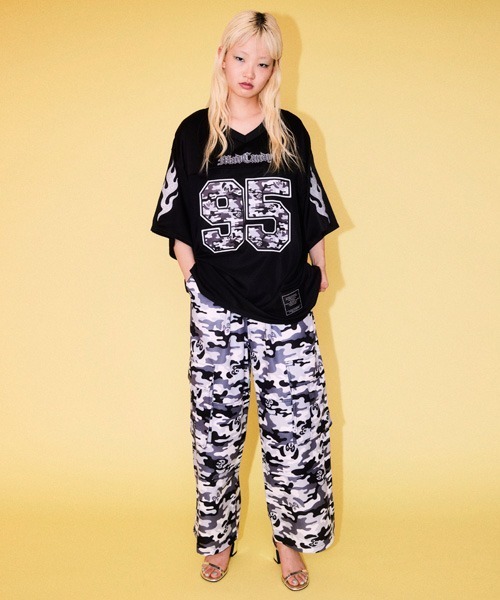 Candy Stripper（キャンディストリッパー）の「PEPEFLAGE NUMBERING トップス（Tシャツ/カットソー・レディース・ブラック/ピンク/ブラウン・FREE）」の6枚目の写真