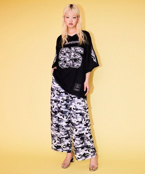 Candy Stripper（キャンディストリッパー）の「PEPEFLAGE NUMBERING トップス（Tシャツ/カットソー・レディース・ブラック/ピンク/ブラウン・FREE）」の7枚目の写真