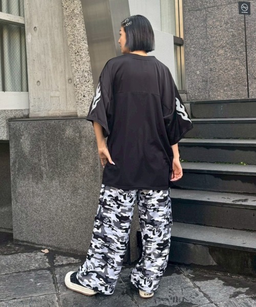 Candy Stripper（キャンディストリッパー）の「PEPEFLAGE NUMBERING トップス（Tシャツ/カットソー・レディース・ブラック/ピンク/ブラウン・FREE）」の18枚目の写真