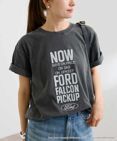 FRAMeWORK（フレームワーク）の「GOOD ROCK SPEED/グッドロックスピード FORD 別注T（Tシャツ/カットソー・レディース・スミクロ/ホワイト・FREE）」の15枚目の写真