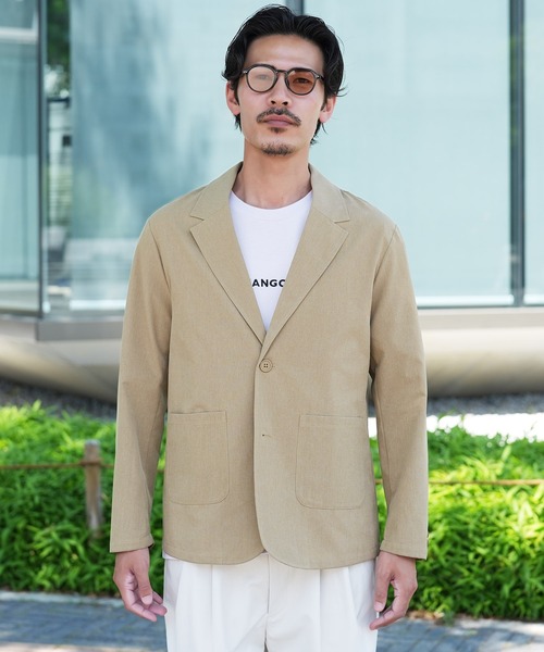 jiggys shop(ジギーズショップ)の「ドットメッシュ サマー テーラードジャケット(テーラードジャケット・メンズ・ブラック/ネイビー/グレー/ベージュ・MEDIUM/LARGE/X-LARGE)」の15枚目の写真