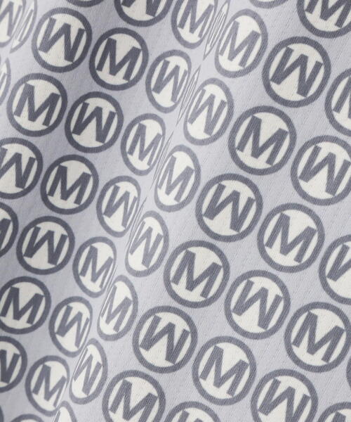 MASTER BUNNY EDITION（マスターバニーエディション）の「【MASTER BUNNY EDITION】エコブルー ドビーメッシュMサークルプリント半袖ポロシャツ（ポロシャツ・メンズ・グレー系その他2/ネイビー/グレー・LARGE/X-LARGE）」の8枚目の写真