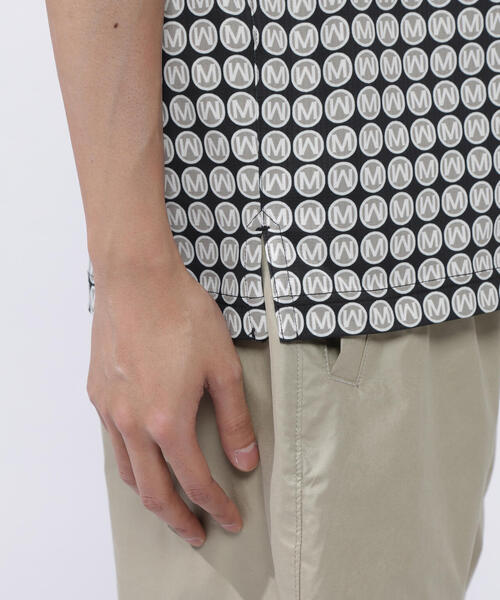 MASTER BUNNY EDITION（マスターバニーエディション）の「【MASTER BUNNY EDITION】エコブルー ドビーメッシュMサークルプリント半袖ポロシャツ（ポロシャツ・メンズ・グレー系その他2/ネイビー/グレー・LARGE/X-LARGE）」の21枚目の写真