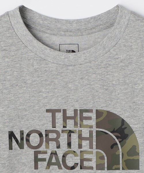 FREAK'S STORE（フリークスストア）の「限定展開 THE NORTH FACE/ザ・ノース・フェイス キッズ ショートスリーブカモロゴティー / NTJ32359（Tシャツ/カットソー・キッズ・グレー/ブラック/ホワイト・160/130/140/150）」の5枚目の写真