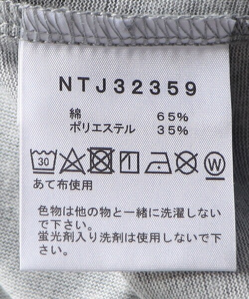 FREAK'S STORE（フリークスストア）の「限定展開 THE NORTH FACE/ザ・ノース・フェイス キッズ ショートスリーブカモロゴティー / NTJ32359（Tシャツ/カットソー・キッズ・グレー/ブラック/ホワイト・160/130/140/150）」の9枚目の写真