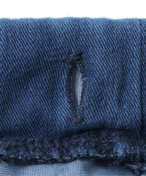 apres les cours（アプレレクール）の「【接触冷感】ひんやり後ろリボン/7days Style pants 8分丈_ジュニア対応（その他パンツ・キッズ・アイボリー/ブラック/インディゴブルー・140/130/120/110/100/90/80）」の15枚目の写真