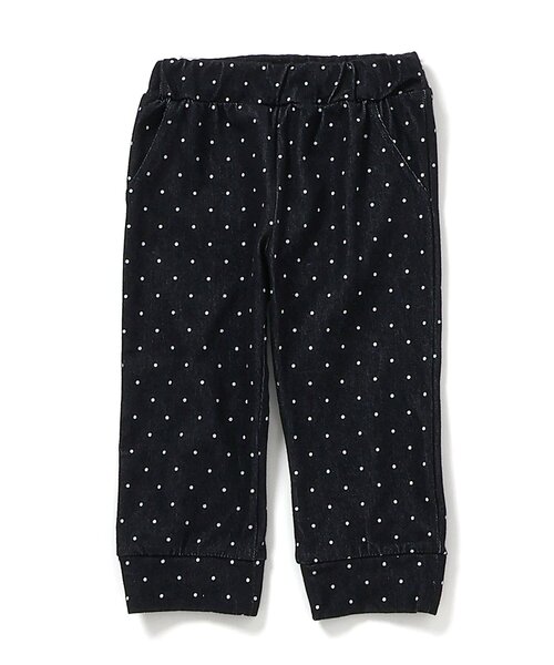 apres les cours（アプレレクール）の「【接触冷感】ひんやり後ろリボン/7days Style pants 8分丈_ジュニア対応（その他パンツ・キッズ・アイボリー/ブラック/インディゴブルー・140/130/120/110/100/90/80）」の19枚目の写真