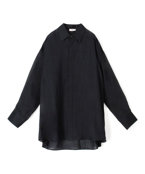 【24SS】TOMORROWLAND B リネン ロイヤルラミーロングシャツ S 24SS】TOMORROWLAND B リネン ロイヤルラミーロングシャツ S