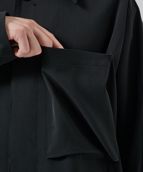 N.HOOLYWOOD(N.ハリウッド)の「別注 SHIRT BLOUSON(ブルゾン・メンズ・ブラック/ダークグレー・36/38)」の15枚目の写真