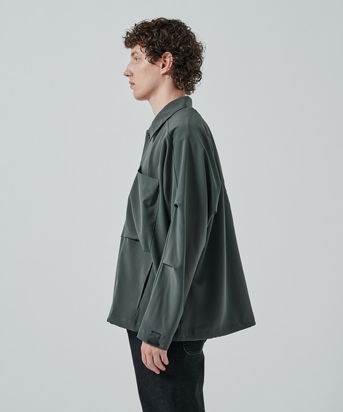 N.HOOLYWOOD(N.ハリウッド)の「別注 SHIRT BLOUSON(ブルゾン・メンズ・ブラック/ダークグレー・36/38)」の20枚目の写真