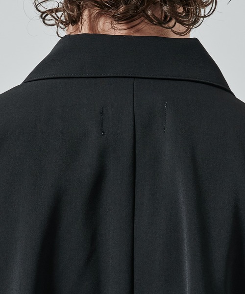 N.HOOLYWOOD(N.ハリウッド)の「別注 SHIRT BLOUSON(ブルゾン・メンズ・ブラック/ダークグレー・36/38)」の11枚目の写真