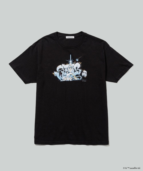 F-LAGSTUF-F(フラグスタフ)の「【F-LAGSTA-F】GRAFF TEE(Tシャツ/カットソー・メンズ・ブラック/ホワイト・L/M)」の3枚目の写真