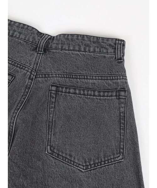 :ETHROF(イーサオブ)の「DENIM BERMUDA SHORTS(その他パンツ・レディース・ブラック・MEDIUM)」の20枚目の写真