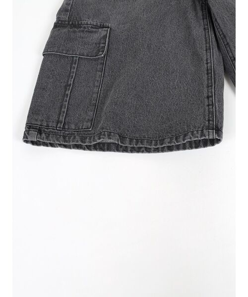 :ETHROF(イーサオブ)の「DENIM BERMUDA SHORTS(その他パンツ・レディース・ブラック・MEDIUM)」の19枚目の写真