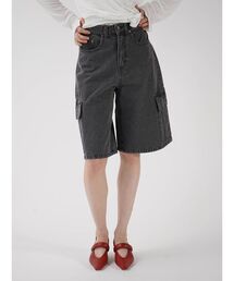 DENIM BERMUDA SHORTS