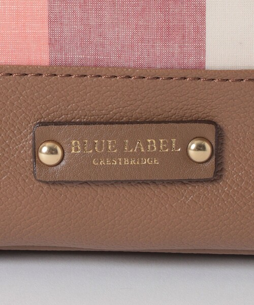 BLUE LABEL CRESTBRIDGE(ブルーレーベルクレストブリッジ)の「クレストブリッジチェックコットンリネントート(トートバッグ・レディース・グリーン系その他2/レッド系その他4/ライトブルー・FREE)」の17枚目の写真