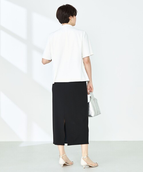 ノーリーズソフィ　スカートスーツ NOLLEY'S Sophi（ノーリーズソフィ）の「グログランタックフレア