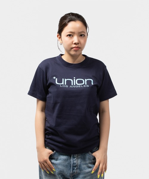 UNION(UNION TOKYO)(ユニオン)の「UNION TOKYO WMNS ASTERISK TEE ユニオントーキョー(Tシャツ/カットソー・レディース・ブラック/ネイビー・FREE)」の9枚目の写真