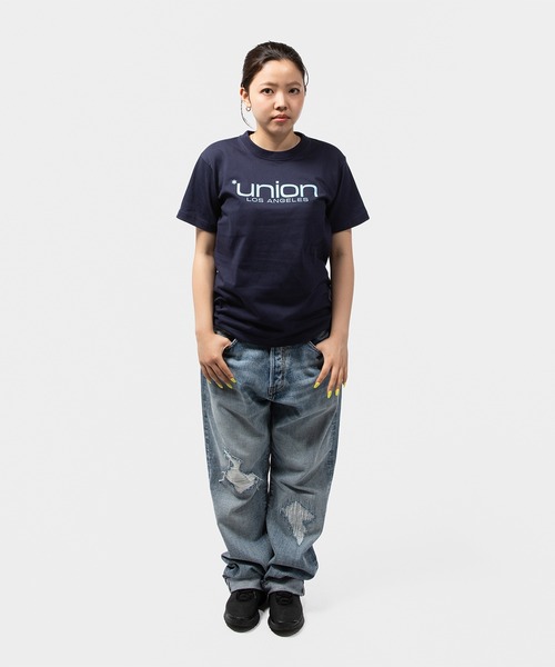 UNION(UNION TOKYO)(ユニオン)の「UNION TOKYO WMNS ASTERISK TEE ユニオントーキョー(Tシャツ/カットソー・レディース・ブラック/ネイビー・FREE)」の11枚目の写真