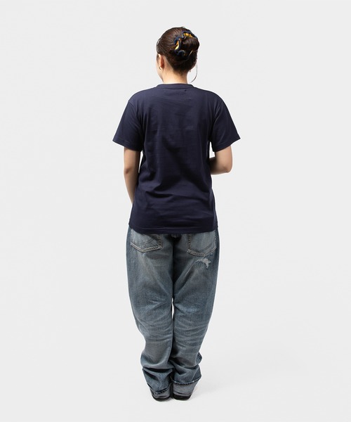 UNION(UNION TOKYO)(ユニオン)の「UNION TOKYO WMNS ASTERISK TEE ユニオントーキョー(Tシャツ/カットソー・レディース・ブラック/ネイビー・FREE)」の12枚目の写真