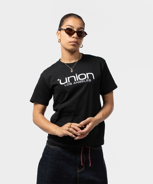 UNION(UNION TOKYO)(ユニオン)の「UNION TOKYO WMNS ASTERISK TEE ユニオントーキョー(Tシャツ/カットソー・レディース・ブラック/ネイビー・FREE)」の21枚目の写真