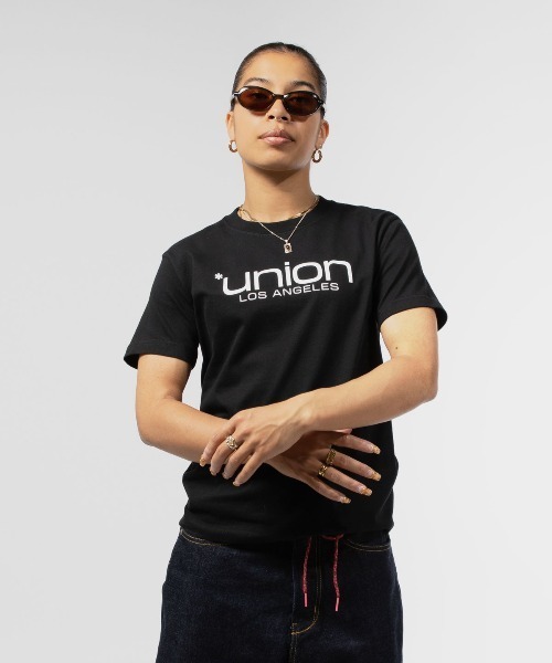 UNION(UNION TOKYO)(ユニオン)の「UNION TOKYO WMNS ASTERISK TEE ユニオントーキョー(Tシャツ/カットソー・レディース・ブラック/ネイビー・FREE)」の15枚目の写真