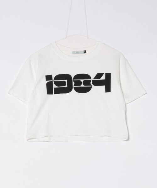 B'day(ビーデイ)の「【 B'day / ビーデー 】クロップド プリントTシャツ(Tシャツ/カットソー・レディース・ブラック/ベージュ/ホワイト・MEDIUM/LARGE/X-LARGE)」の14枚目の写真