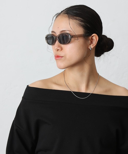 COLONY 2139(コロニートゥーワンスリーナイン)の「オーバルサングラス(サングラス・レディース・ブラック/クリア・FREE)」の19枚目の写真