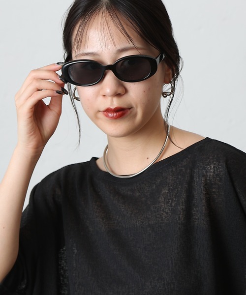 COLONY 2139(コロニートゥーワンスリーナイン)の「オーバルサングラス(サングラス・レディース・ブラック/クリア・FREE)」の11枚目の写真