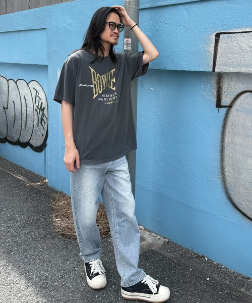 David Bowie デヴィッドボーイ　オフィシャルキャップ Tシャツ David Bowie プリントシャツ – 古着屋Top of the Hillのネット