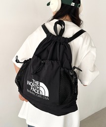 THE NORTH FACE(Um[XtFCX)̍ THE NORTH FACE(UEm[XtFCX)/2WAY y bVobO bN ibvTbN g[gobO/LINDEN MESH GYM SACK(obNpbN/bN)