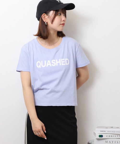 atONE(アットワン)の「ショート丈裾フリンジオーバサイズシルエットロゴプリントTシャツ(Tシャツ/カットソー・レディース・ブルー系2/グレー系6/ブラック系6/ブラック系5/ブラック系4/ブラック系3/ホワイト系6/ホワイト系5/ホワイト系4/ホワイト系3/ホワイト系2/ブルー系その他4/グリーン系その他5/ブラック系その他2/ブラック系その他/クリーム/パープル系3/ホワイト系1・M/L)」の18枚目の写真