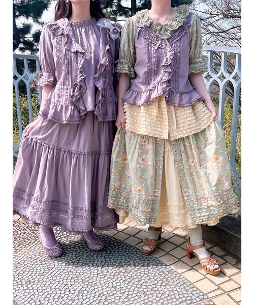 PINK HOUSE（ピンクハウス）の「ロゴ刺繍ブラウス（シャツ/ブラウス・レディース・ホワイト/ブラック/ピンク/イエロー/ミント/ラベンダー・フリー）」の22枚目の写真