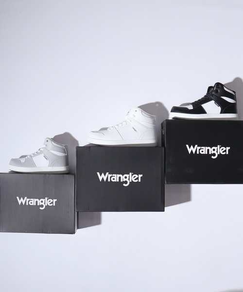Wrangler(ラングラー)の「Wranglerストリートミッドコート(スニーカー・メンズ・ブラック/グレー/ホワイト・23/23.5/24/24.5/25/25.5/26/26.5/27/28)」の4枚目の写真