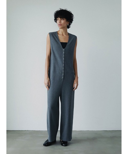 【coconut 】ella_selectshop サロペット セール】【OP/オーピー】レディースサロペット / ワッフル