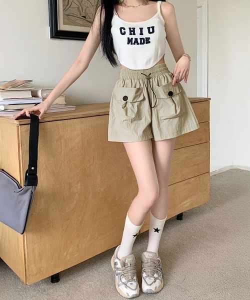 セール】カーゴパンツレディースショートパンツ春夏（スウェット