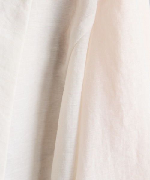 AIMER（エメ）の「ショールカラーシアージャケット（その他アウター・レディース・ライトグレー/ベージュ・MEDIUM）」の18枚目の写真