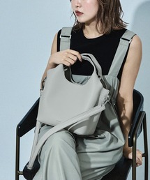 D.KELLY（ディーケリー）の「2WAYスクエアハンドバッグ シンプル きれいめ レディース ショルダー ショルダーバッグ ビジネス 2way（ハンドバッグ）」