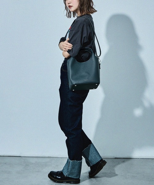 D.KELLY(ディーケリー)の「2WAYスクエアハンドバッグ シンプル きれいめ レディース ショルダー ショルダーバッグ ビジネス 2way(ハンドバッグ・レディース・ダークブルー/キャメル/ブラック/グレー系その他/ライトピンク・ONE SIZE)」の16枚目の写真