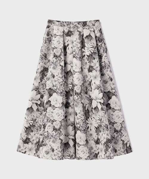 GRACE CONTINENTAL(グレースコンチネンタル)の「アンティークフラワータックスカート(スカート・レディース・レッド/ブラック・36/38)」の18枚目の写真