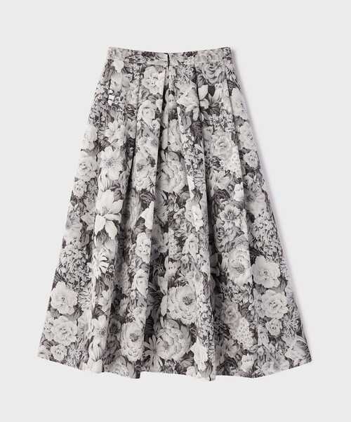 GRACE CONTINENTAL(グレースコンチネンタル)の「アンティークフラワータックスカート(スカート・レディース・レッド/ブラック・36/38)」の19枚目の写真