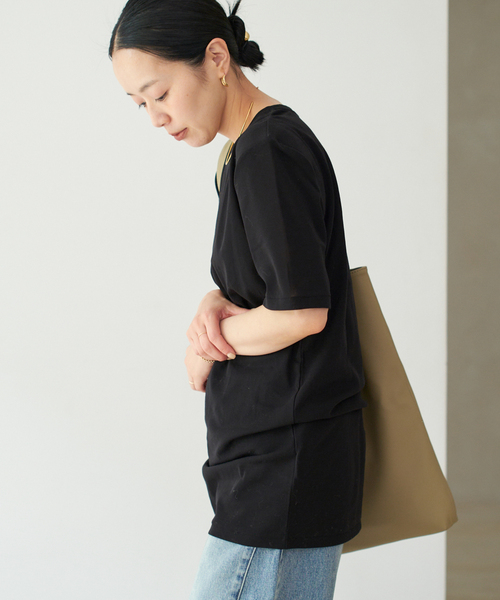 plage SQUARE SHOULDER H/S Tシャツ plage｜SQUARE SHOULDER H/S Tシャツ | Rakuten Fashion(楽天
