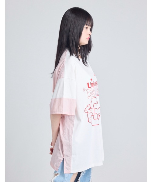 Little sunny bite(リトルサニーバイト)の「【8】【it】【little sunny bite】32 big tee(Tシャツ/カットソー・レディース・ブラック/ピンク/ホワイト・MEDIUM/SMALL)」の10枚目の写真